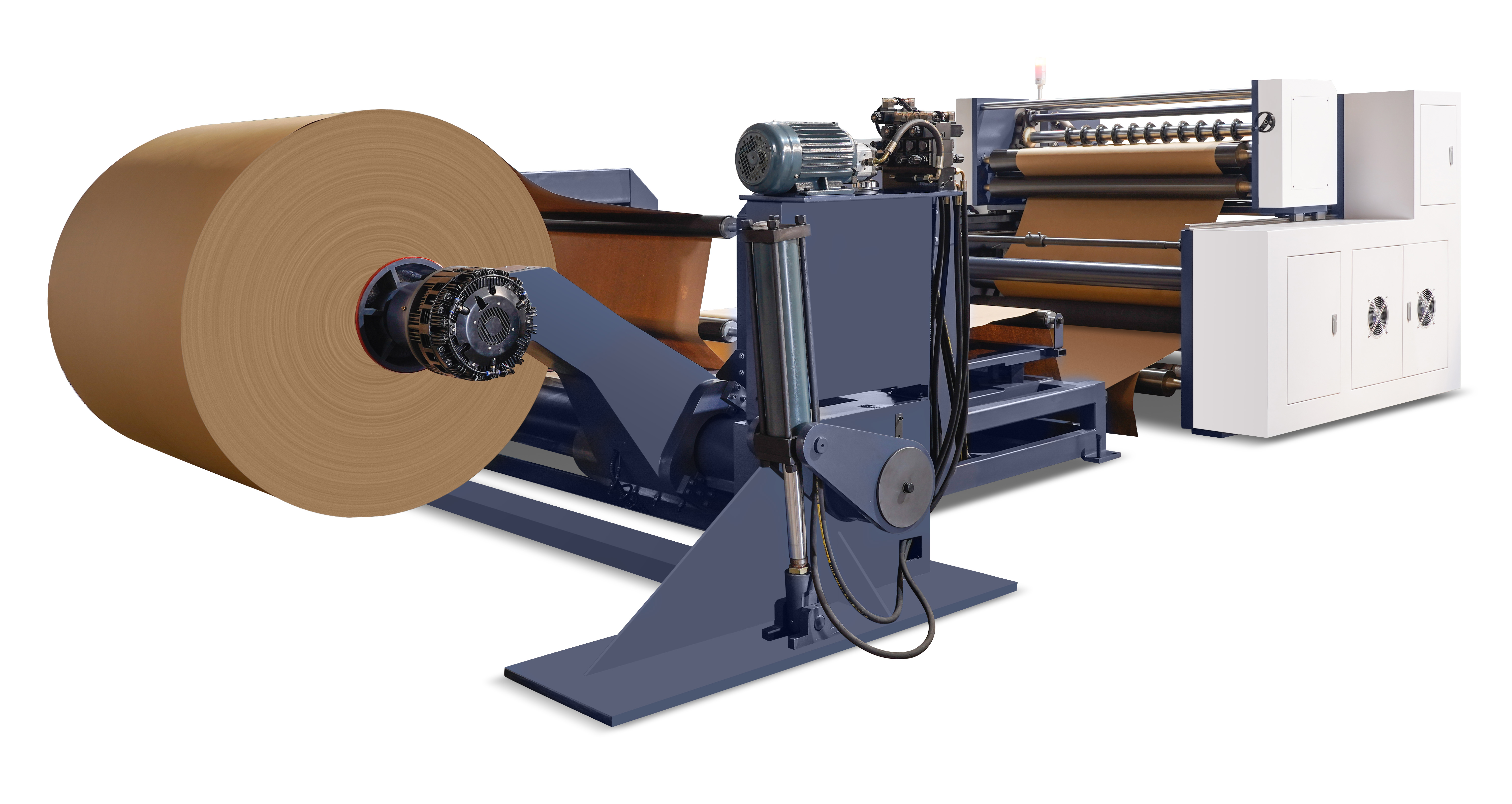 Machine de découpe de papier en rouleau Big Jumbo